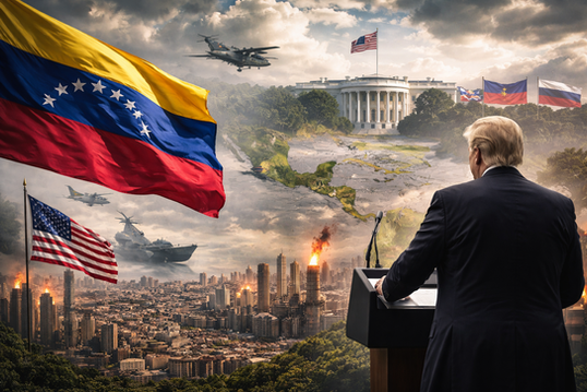 Efecto Nueva Monroe y la Doctrina Donroe: Venezuela en la reconfiguración geopolítica hemisférica