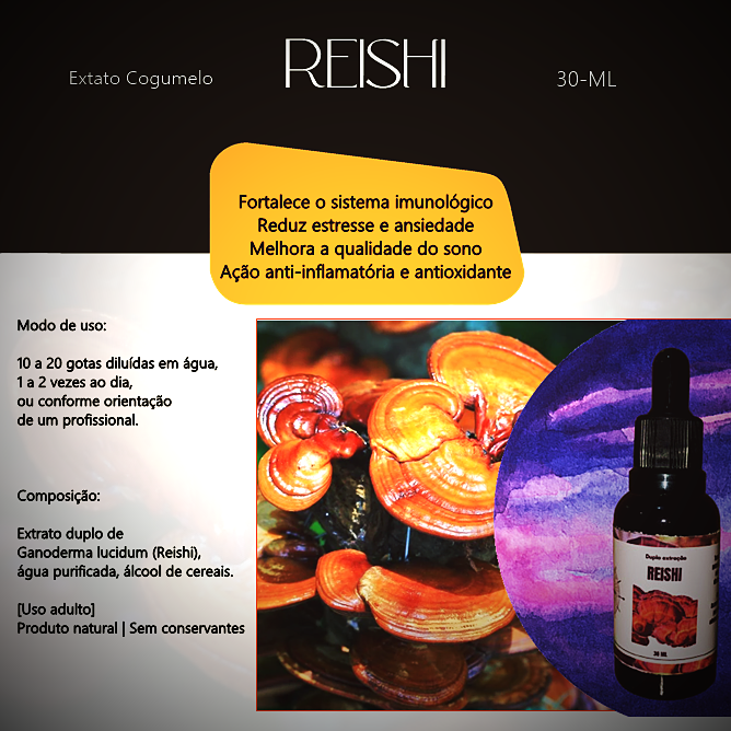 venda extrato de cogumelo reishi
