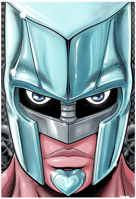 Crazy Diamond HEAD | TERRY HUDDLESTON ART