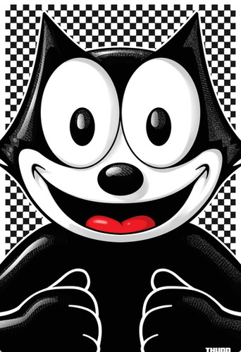 Felix the Cat | TERRY HUDDLESTON ART