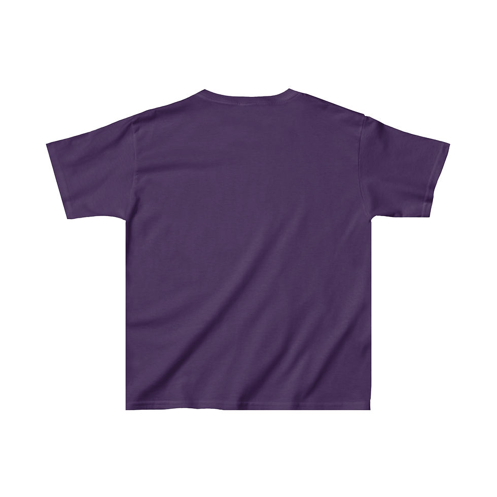 Thumbnail: Rowans Purple/Red Kids Heavy Cotton™ Tee