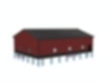Thumbnail: 40x60x14  Post-Frame Building Package | 2-Car Garage & Shop  | Spruce package 