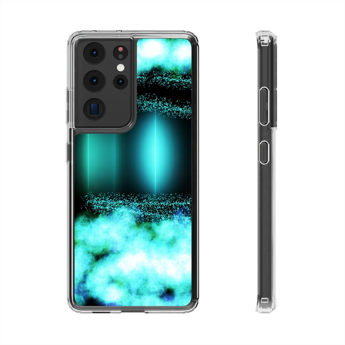 Rowan in Turquoise Clear Cases for iPhone and Galaxy