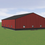 Thumbnail: 60x80x16 Post-Frame Building Package | 2-Car Garage & Shop  | Spruce package 