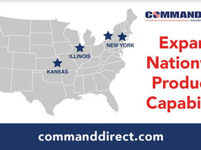 Command Direct Expands Its Nationwide Production Capabilities