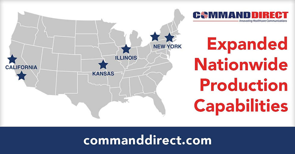 Command Direct Expands Its Nationwide Production Capabilities