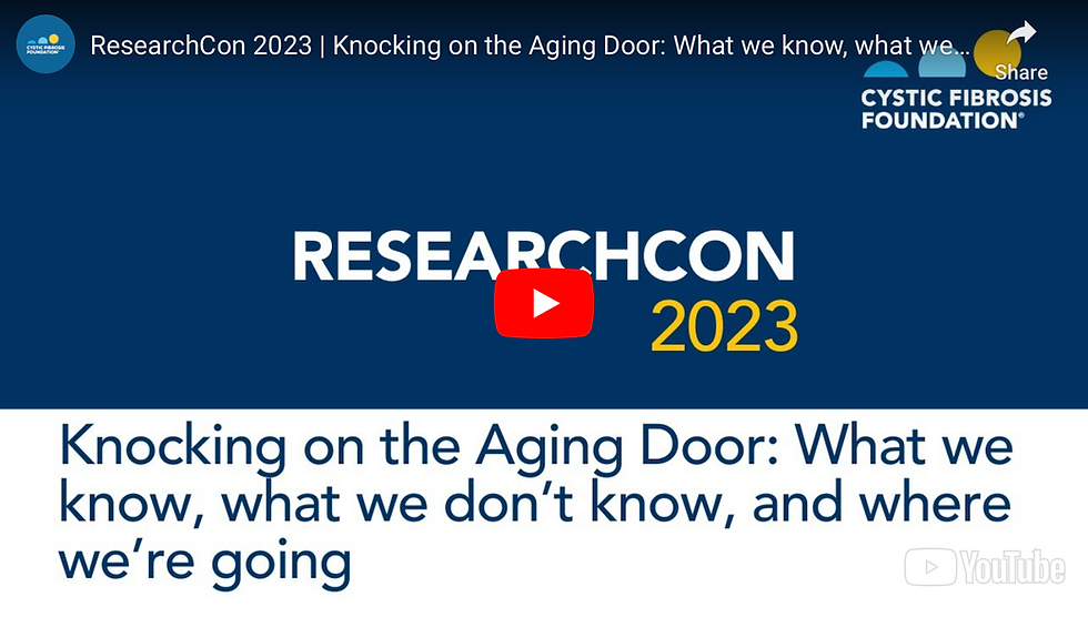 ResearchCon 2023: Knocking on Aging's Door
