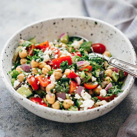Mediterranean Chickpea Salad