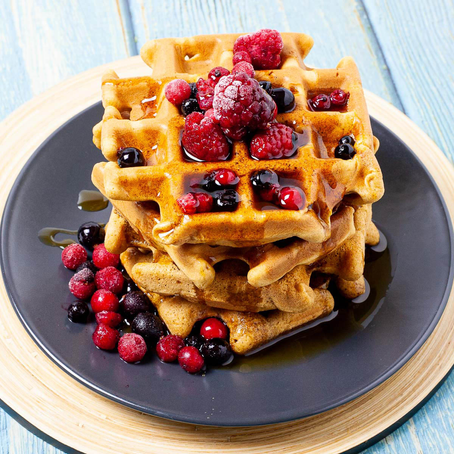Red Lentil Waffles