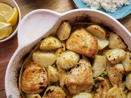 Lemon-Garlic Chicken and Potatoes