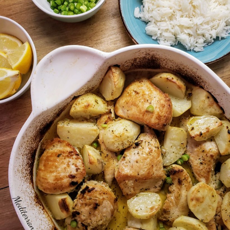 Lemon-Garlic Chicken and Potatoes