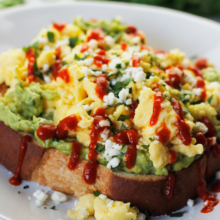 Egg & Avocado (with Sriracha) 