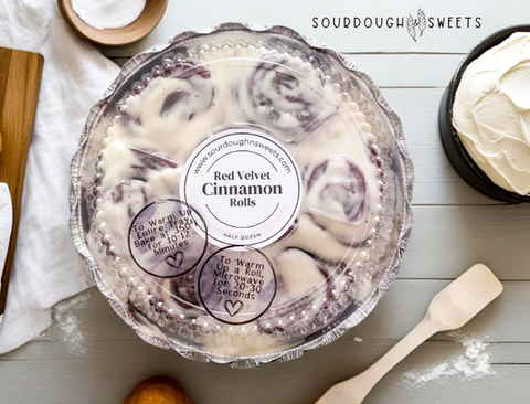 Red Velvet Cinnamon Rolls