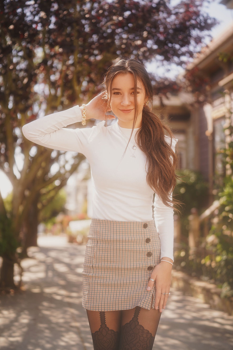 Backlight Residential Side Walk | K&F Concept Black Diffusion Filter 1 stop | @rosinashakirova