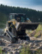 ASV rt-25 track loader in construction