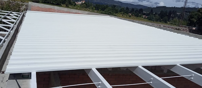 Teja Standing Seam hermética para grandes superficies