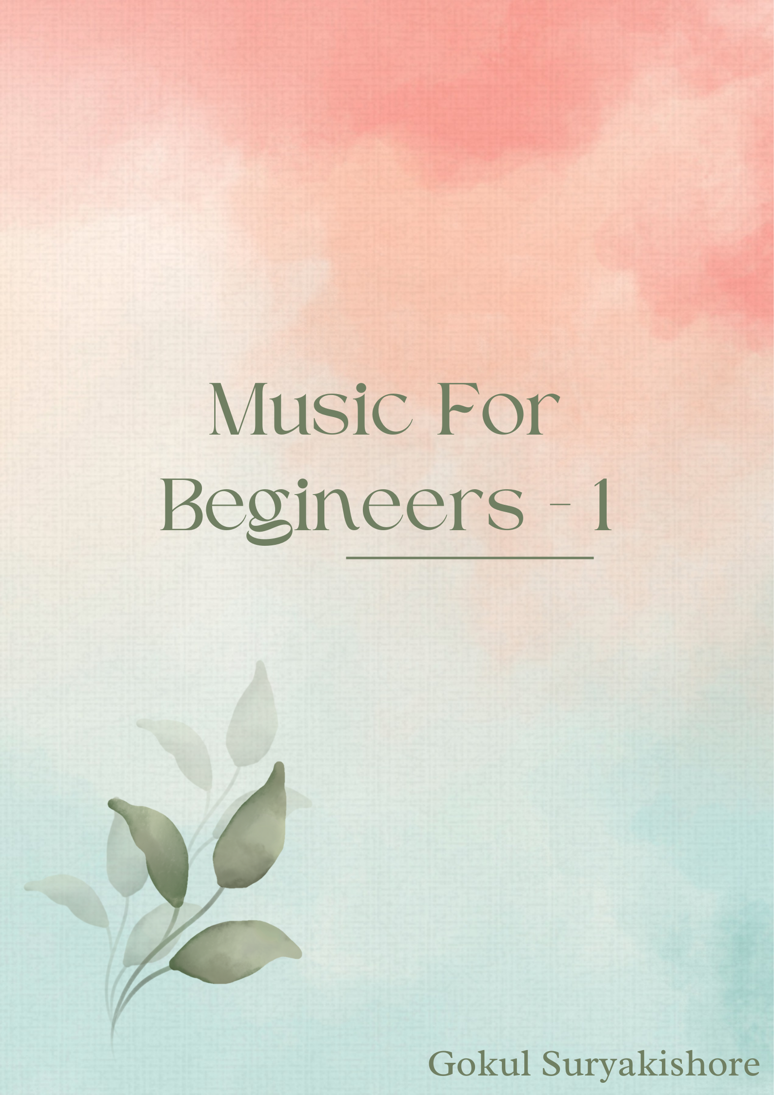 Music For Begineers