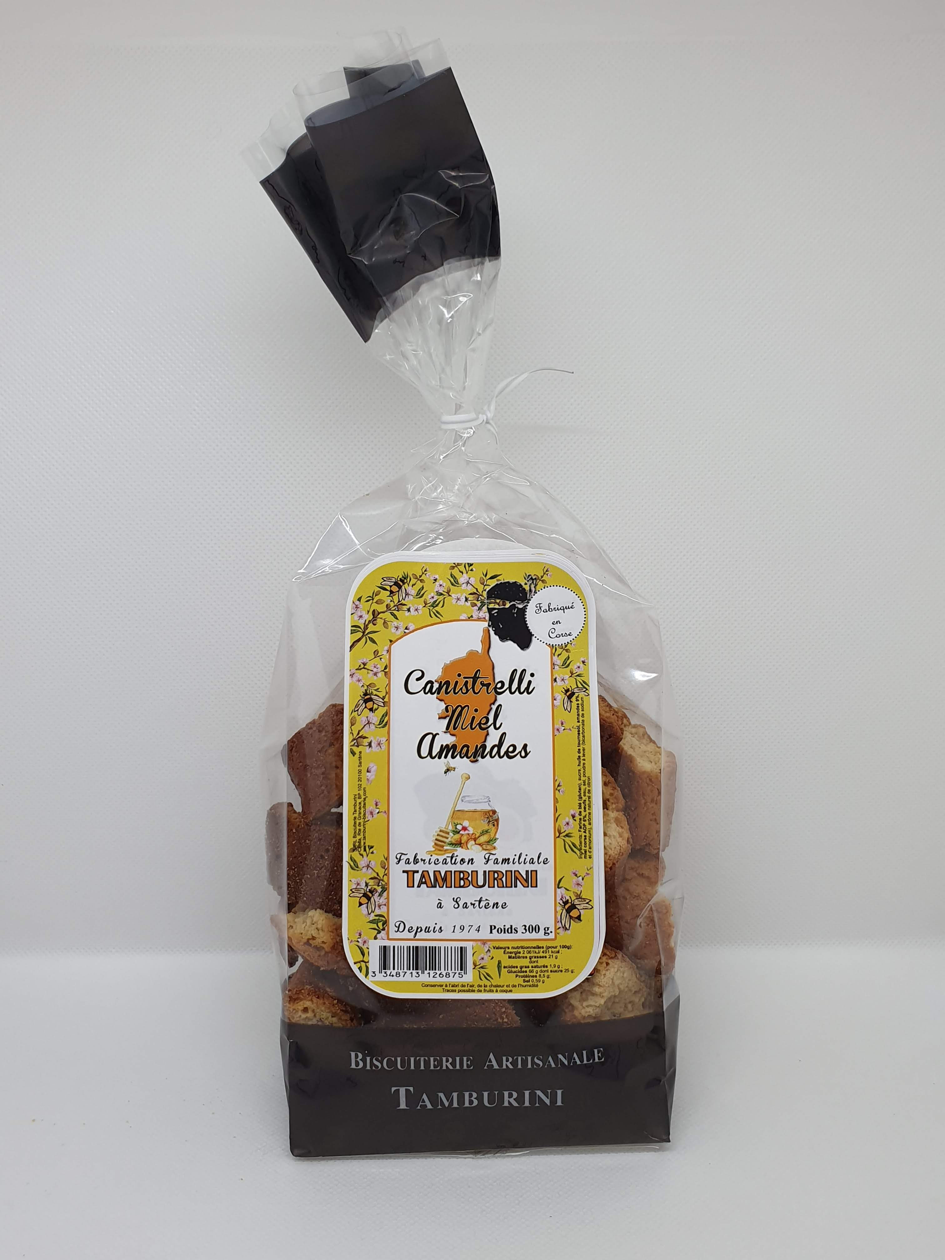 Canistrelli au Miel et Amandes