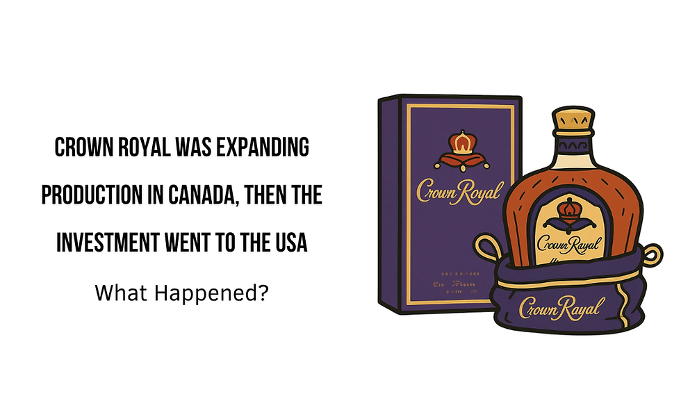 Crown Royal: Crafted for a King, Abandoned by a Corporation, and the Trade War That Gave Them Cover