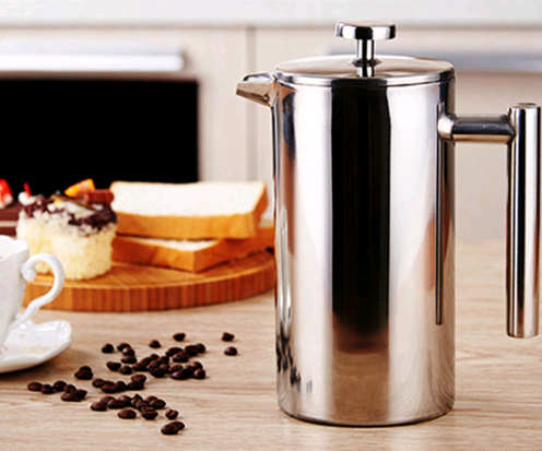 Thumbnail: Double Stainless Steel French Coffee Press