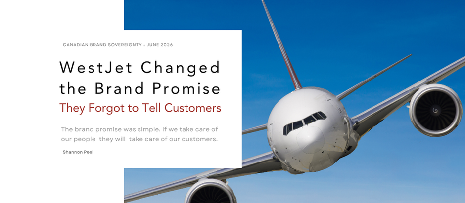 WestJet brand promise changed