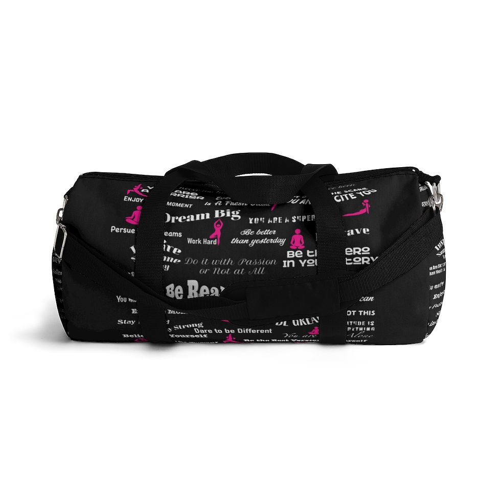 Thumbnail: Inspirational Yoga Duffel Bag