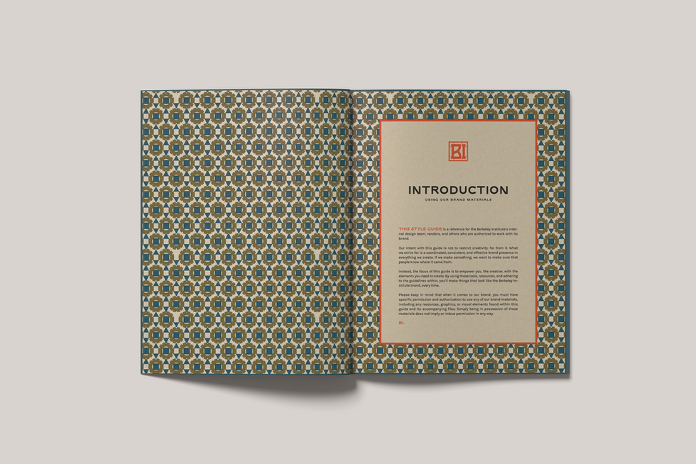 Berkeley Institute [Brand Identity]