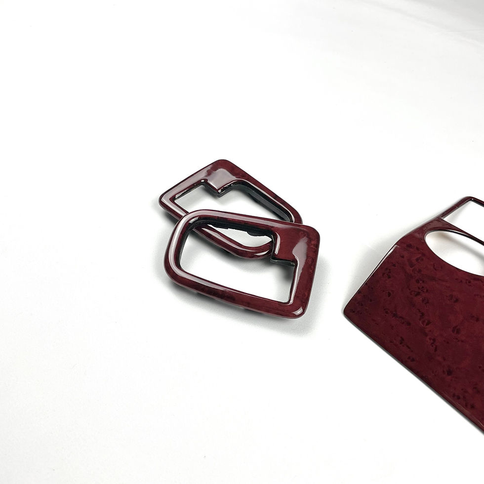 Miniaturbild: BMW E36 Compact set de personnalisation - bois Individual Vogelaugenahorn Rot