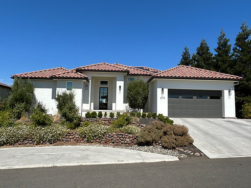 Custom home build in Chico California