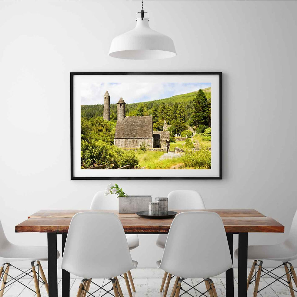 irish art irish wall art posters ireland glendalough