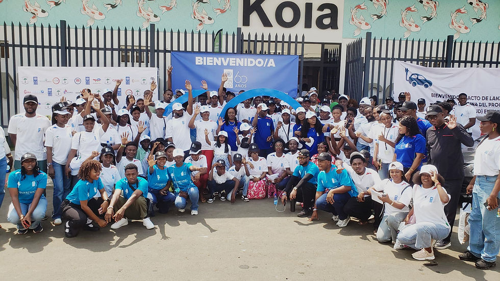 Concursos y charlas de motivación ponen el broche de oro a la celebración del 60° aniversario del PNUD en Malabo