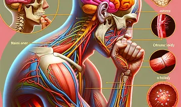 DALL·E 2024-06-11 09.53.46 - anatomical illustration of a person experiencing anxiety, sho
