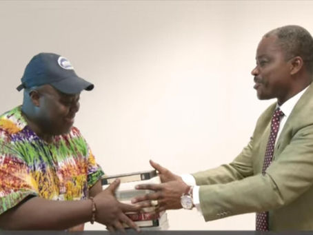 Asonga TV recibe material audiovisual histórico de los primeros trabajos de su fundador, Nguema Obiang Mangue