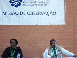 Vicente Ehate Tomi participa como observador electoral de la CPLP en las votaciones de Sao Tomé y Príncipe