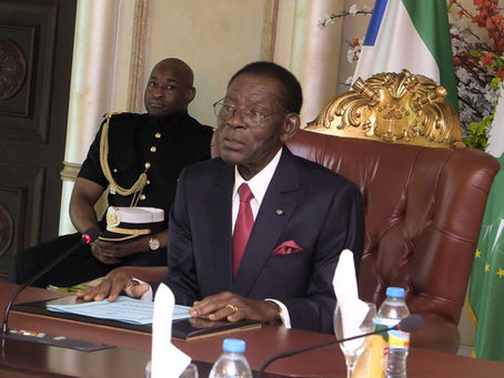 Obiang Nguema Mbasogo considera que el equipo de gobierno saliente no logró ni el 10 % de la agenda propuesta durante su elección en el cargo