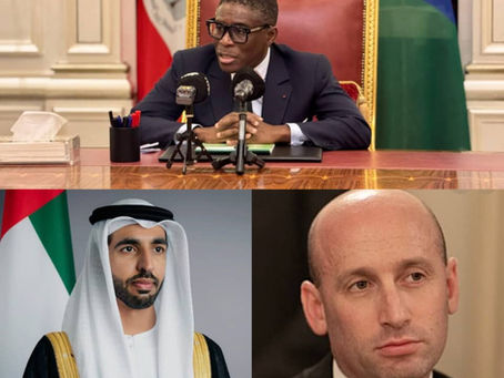 Interacción telefónica amena de Nguema Obiang con dos actores políticos de EE.UU. y Emiratos Árabes Unidos.