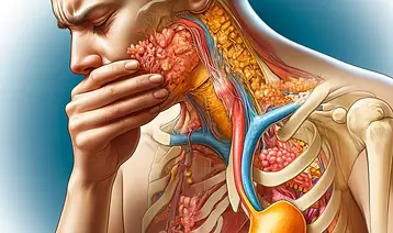 DALL·E 2024-06-11 10.28.00 - anatomical illustration of a person experiencing nausea, high