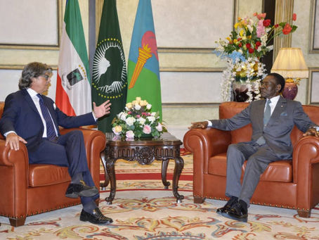 El caso TDT acapara la conversación del Presidente Obiang y el Embajador español en Malabo.
