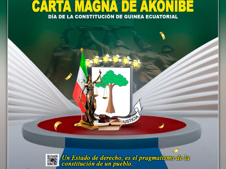 Guinea Ecuatorial conmemora el 42° aniversario de la creación de su Constitución, la Carta Magna de Akonibe.
