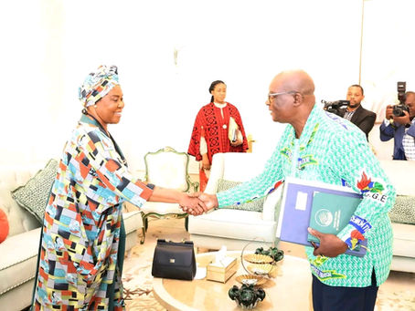 La Primera Dama y el Secretario General del PDGE pasan revista a las  políticas de género en Guinea Ecuatorial 