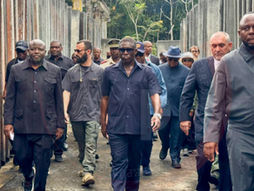 El Gobierno pasa revista a las obras de la futura capital administrativa