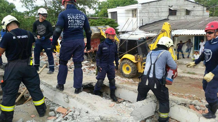 Se cayó edificio en Cartagena: 5 muertos y 21 heridos