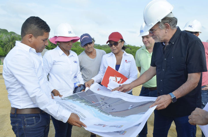 80 % de avance en prolongación del Malecón de Puerto Colombia