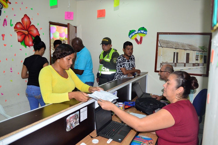 Pago para 384 “No bancarizados” de Más Familias en Acción, en Malambo.