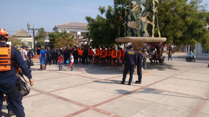 Seguridad en playas de Puerto Colombia