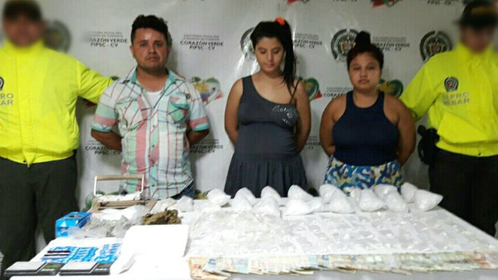 Incautan 5.000 dosis de droga que iba a ser distribuida cerca de los colegios del suroccidente