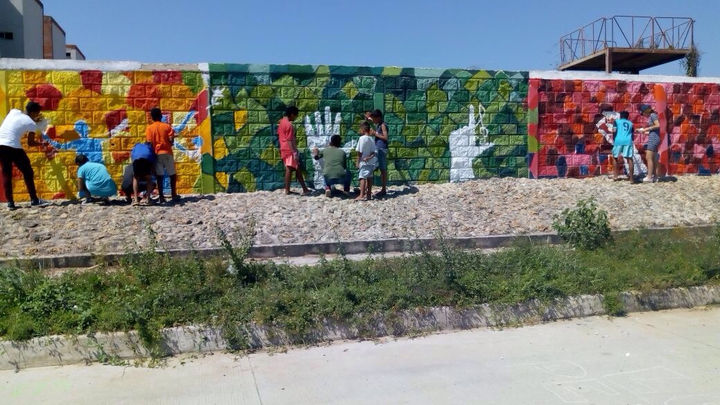 “Gardenias no es como lo pintan”, afirman jóvenes que dan pinceladas por la convivencia