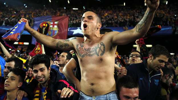 Barcelona provocó sismos en remontada histórica