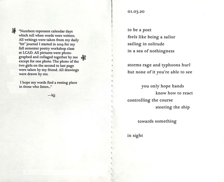 An Echo in a Moment, four color, fluo pink, yellow, aqua, black, risograph, riso, risograph zine, zine, poetry, collage, memories