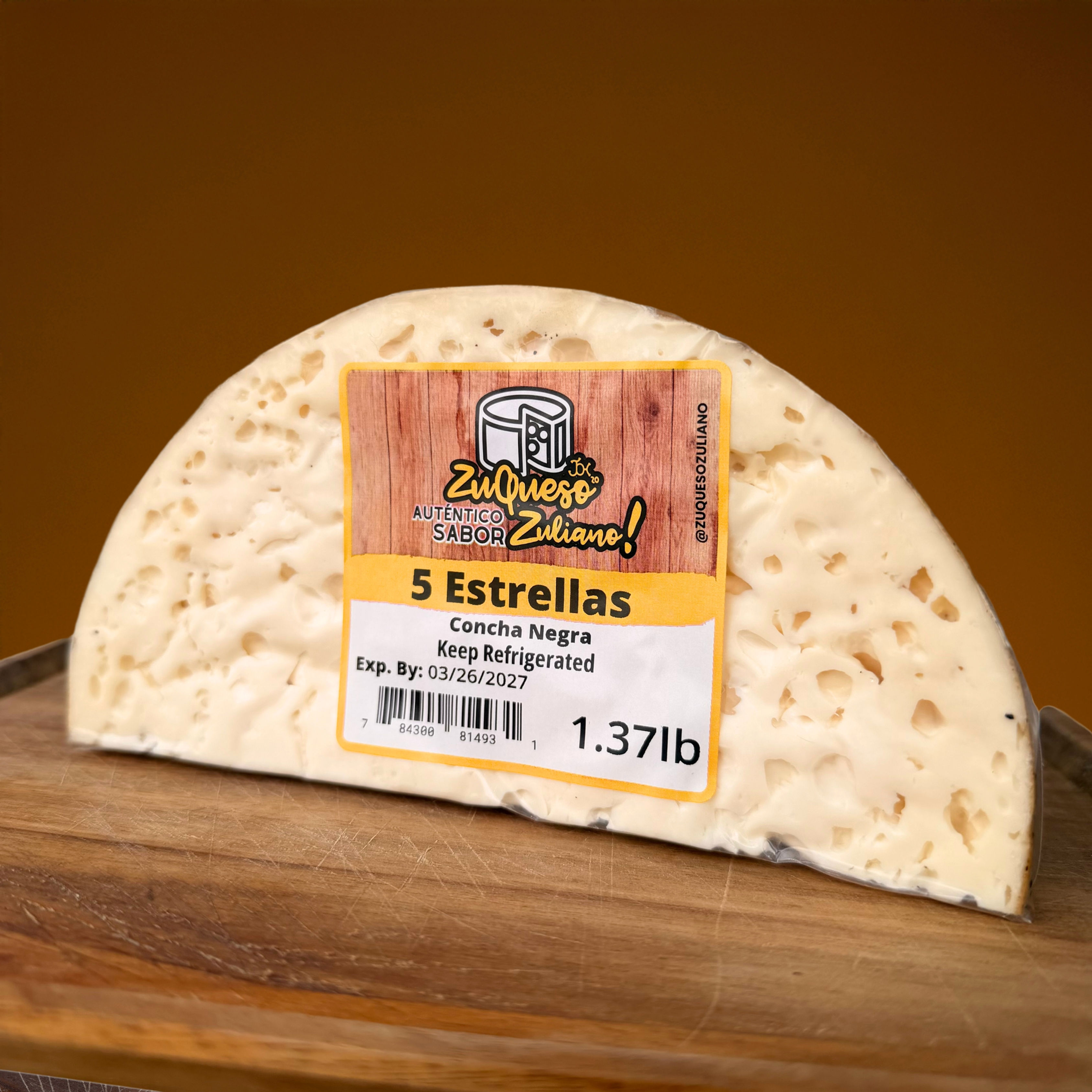 5 Estrella Concha Negra 1,11 Lb Aprox.